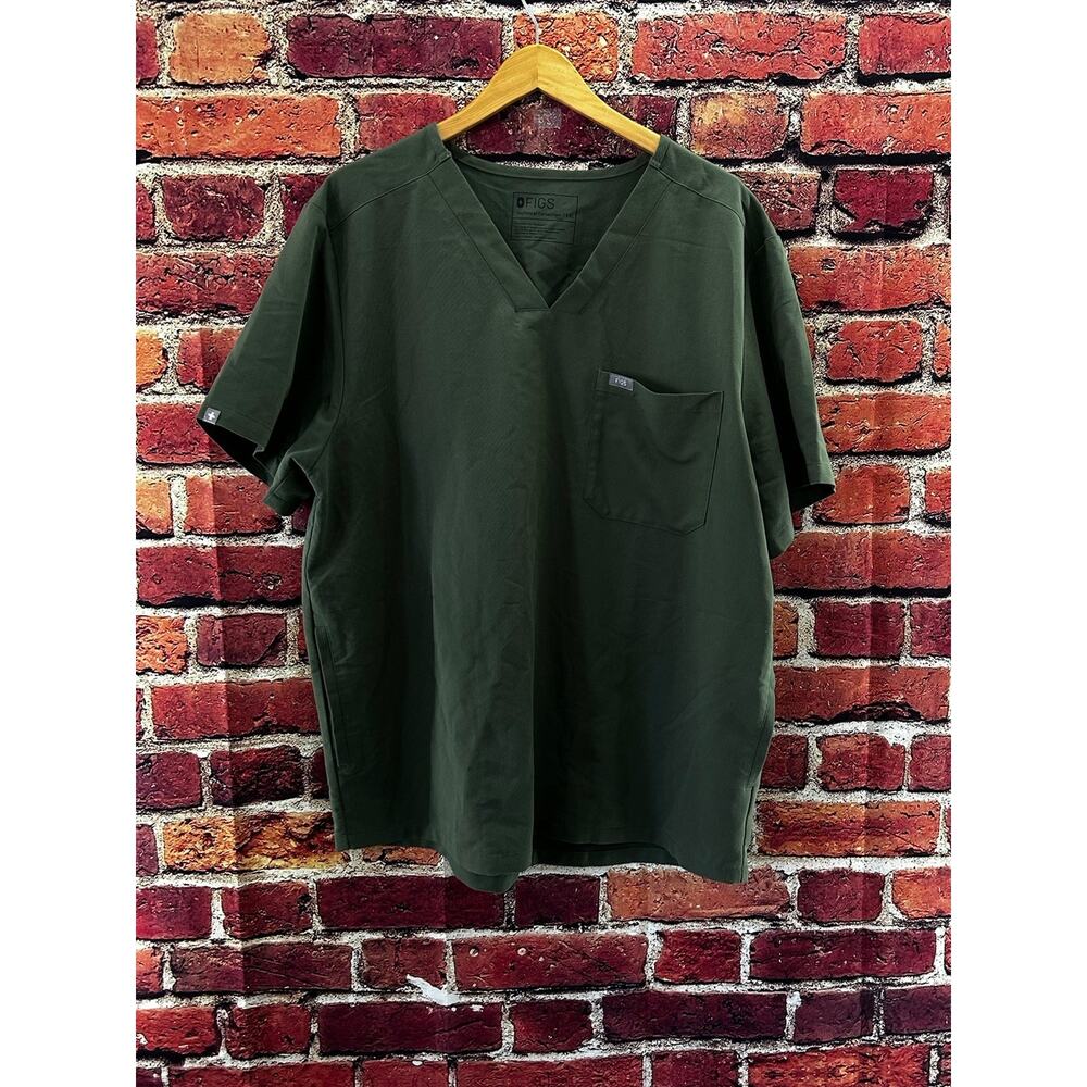 Fig Scrub Top